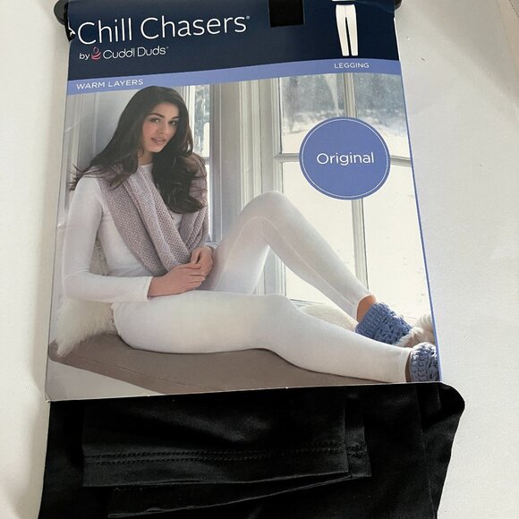 Cuddl Duds Womens/Childs Size Small Chill Chasers Warm Layers Microfiber Legging - Picture 1 of 6